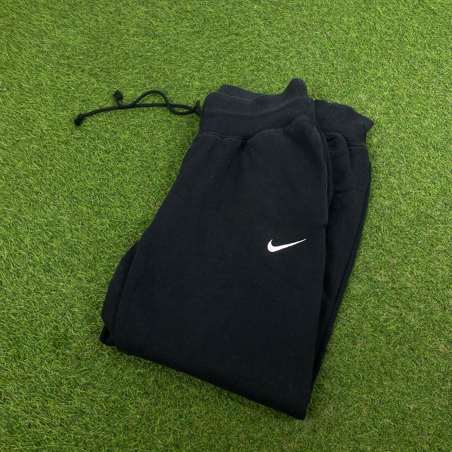 00s Nike Cotton Joggers Black Small