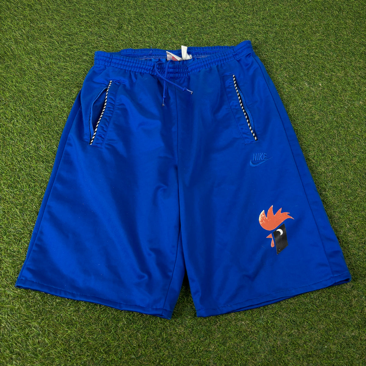 90s Nike Baggy Shorts Blue Small