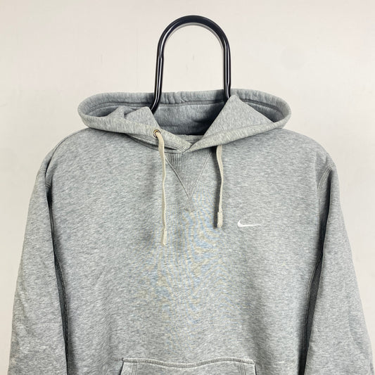 00s Nike Hoodie Grey Medium