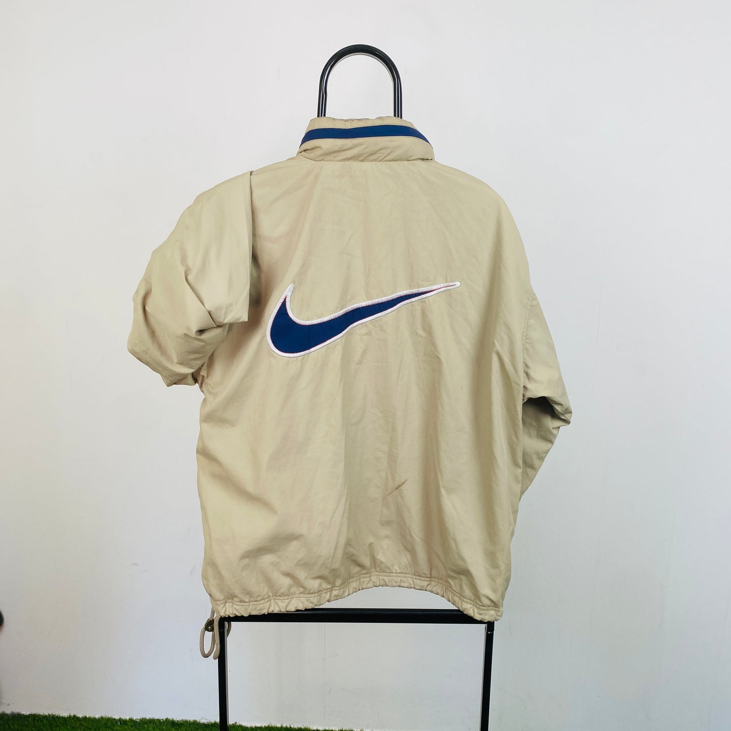 90s Nike Windbreaker Jacket Brown Small