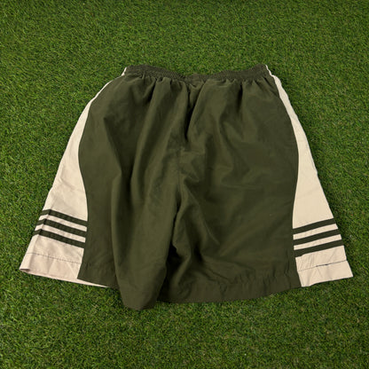 00s Nike Zip Pocket Shorts Green XL