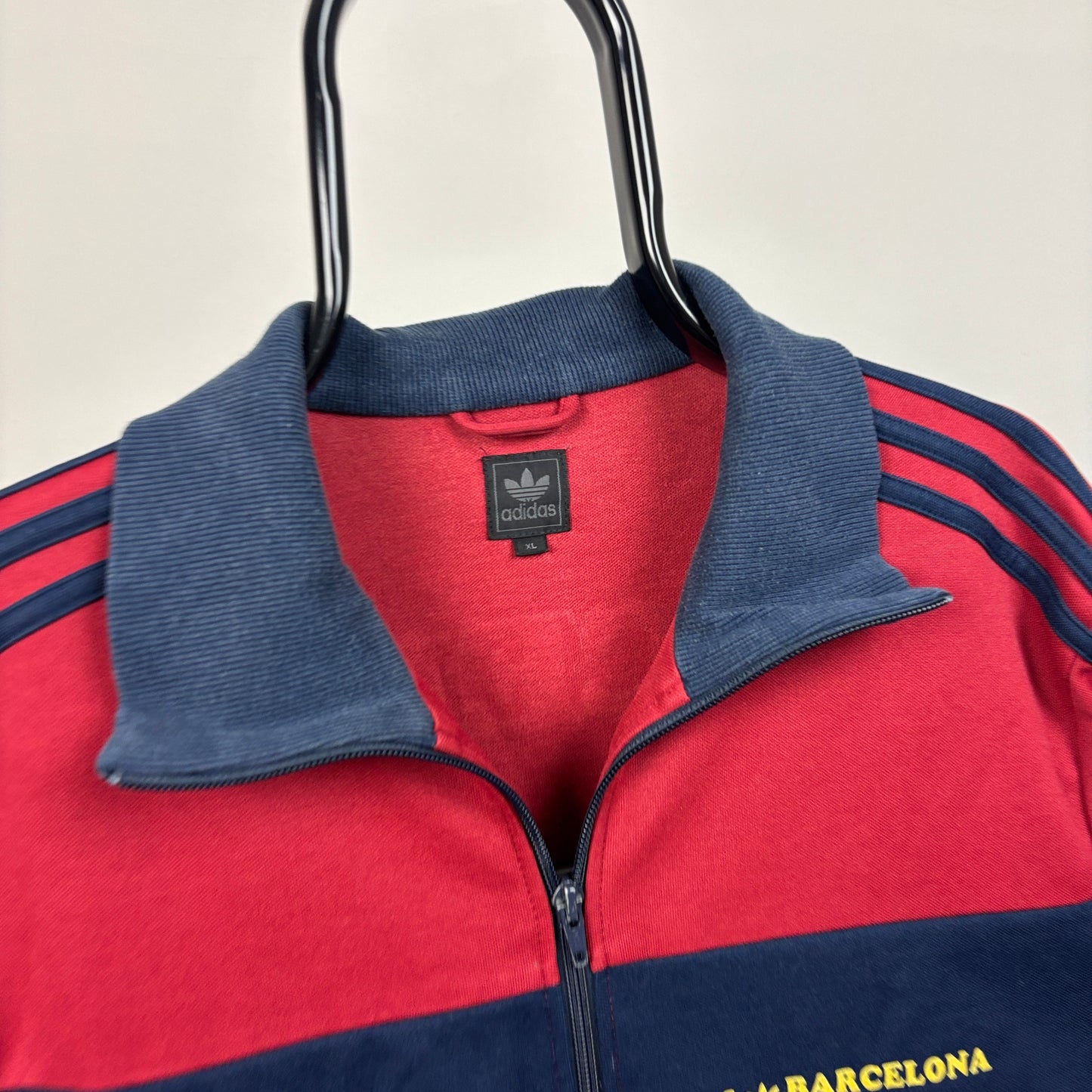 00s Adidas I Love Barcelona Jacket Red XL
