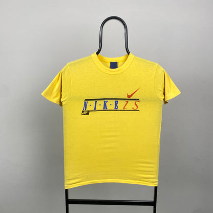 80s Nike T-Shirt Yellow XS