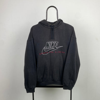 90s Nike Hoodie Black Small