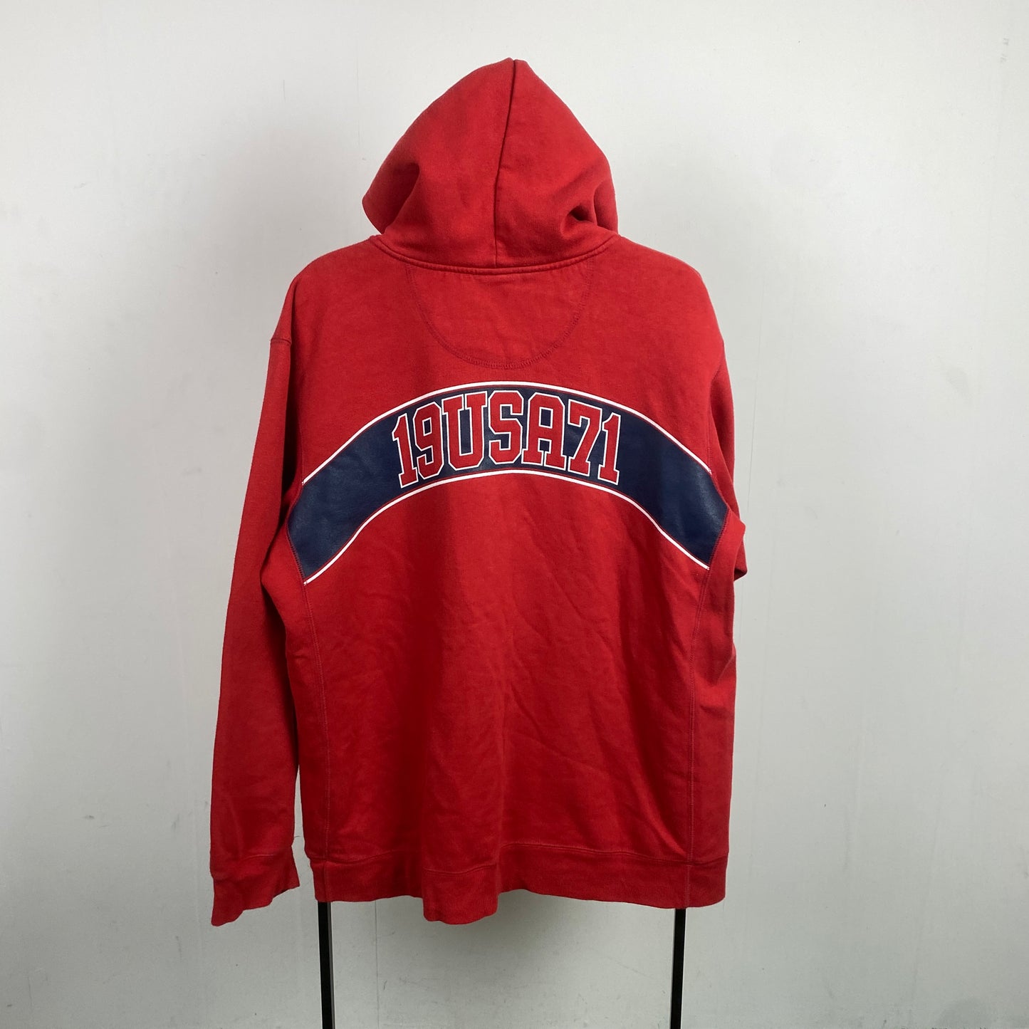 00s Nike Hoodie Red Large