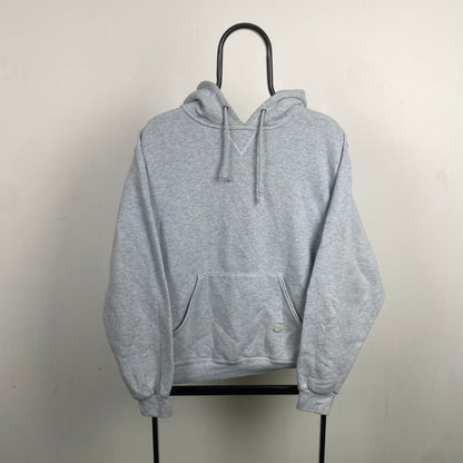 Retro Russell Athletic Hoodie Grey Small