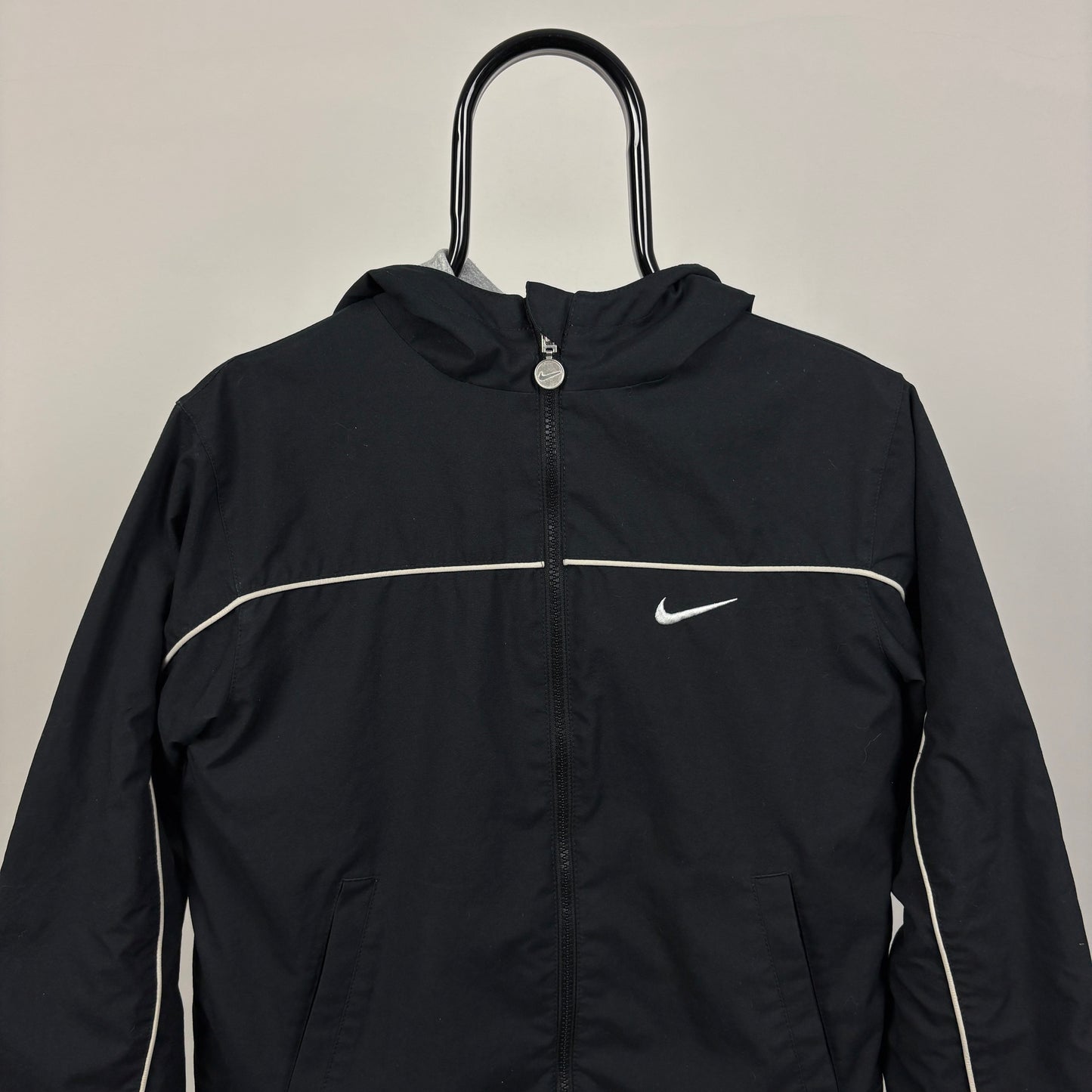 00s Nike Reversible Piping Jacket Black XS
