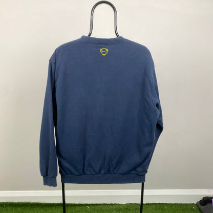 90s Nike Barcelona Sweatshirt Blue Large