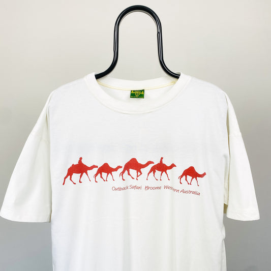 90s Outback Safari Australia T-Shirt White XL