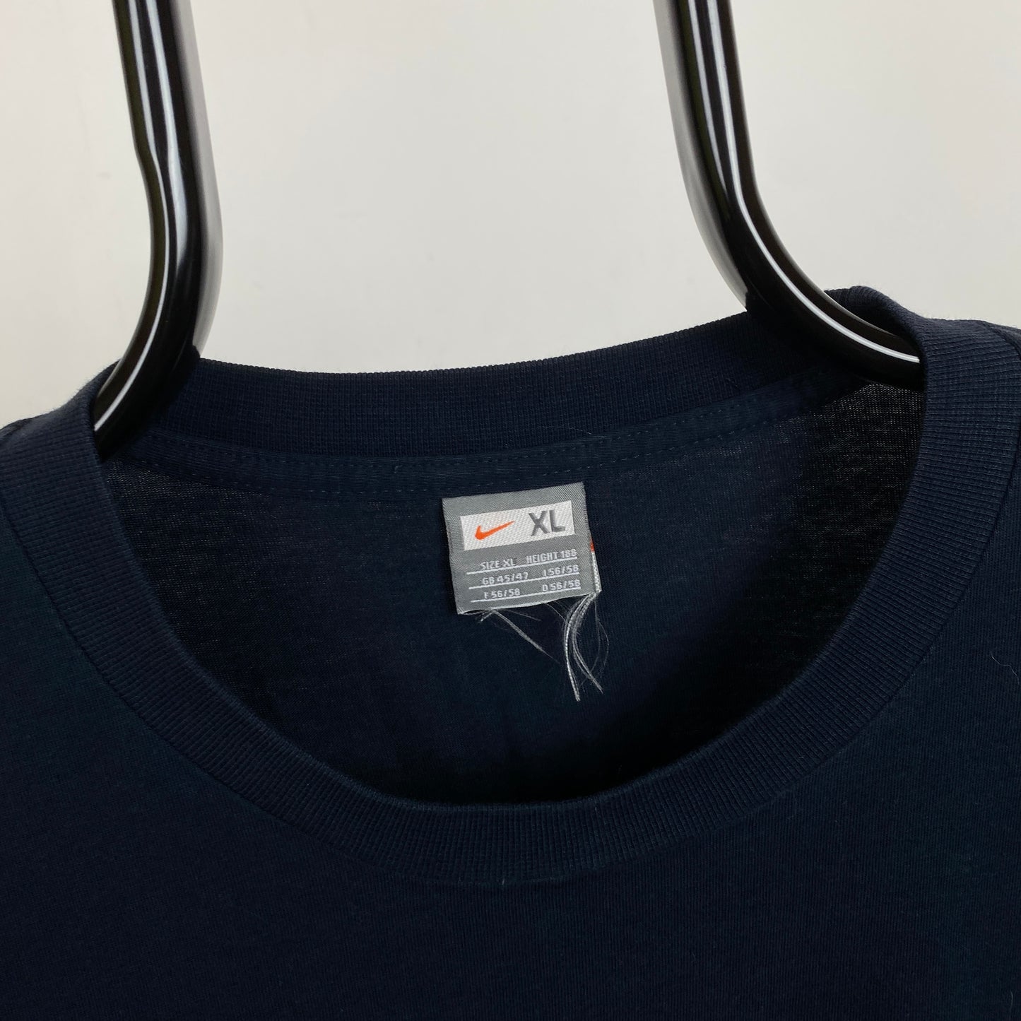 00s Nike Court Tennis T-Shirt Blue XL