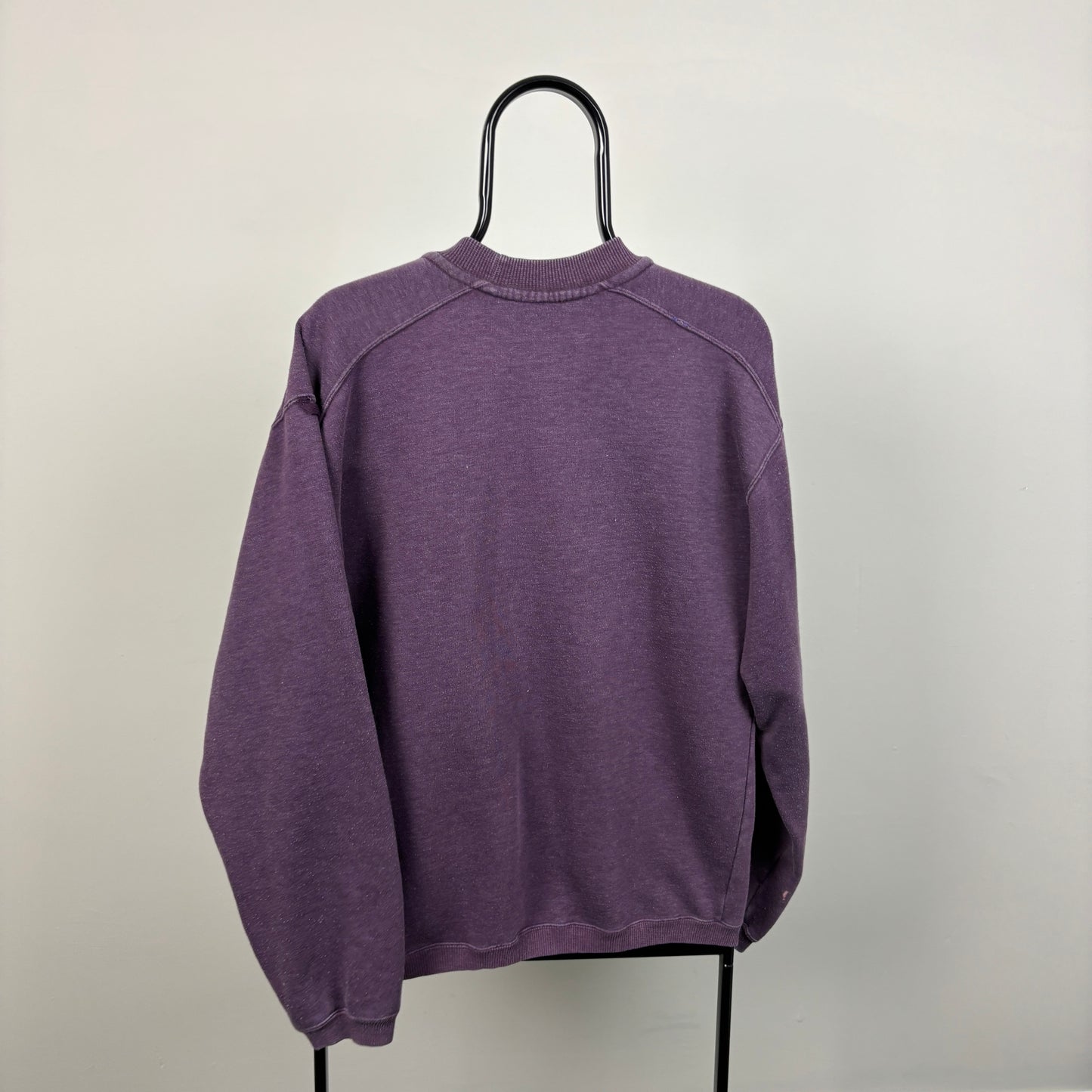 90s Nike Sweatshirt Purple Medium