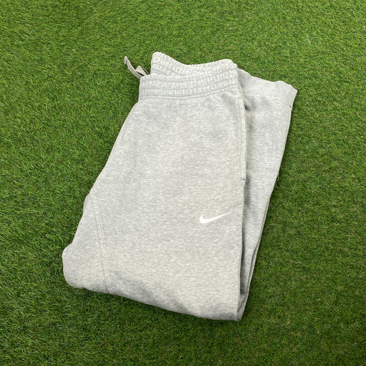 00s Nike Cotton Joggers Grey Medium