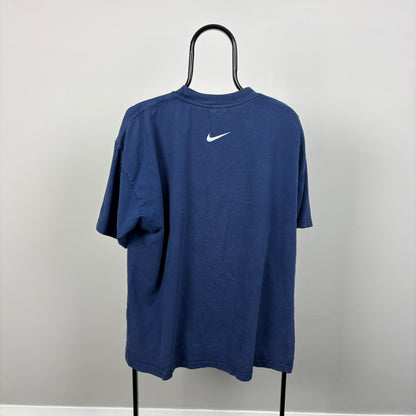 90s Nike Challenge Court T-Shirt Blue XL