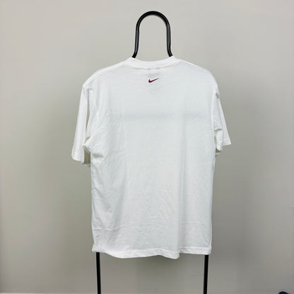 00s Nike Roman Numerals T-Shirt White Medium