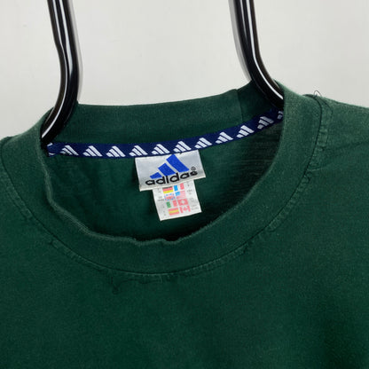 90s Adidas T-Shirt Pine Green XL