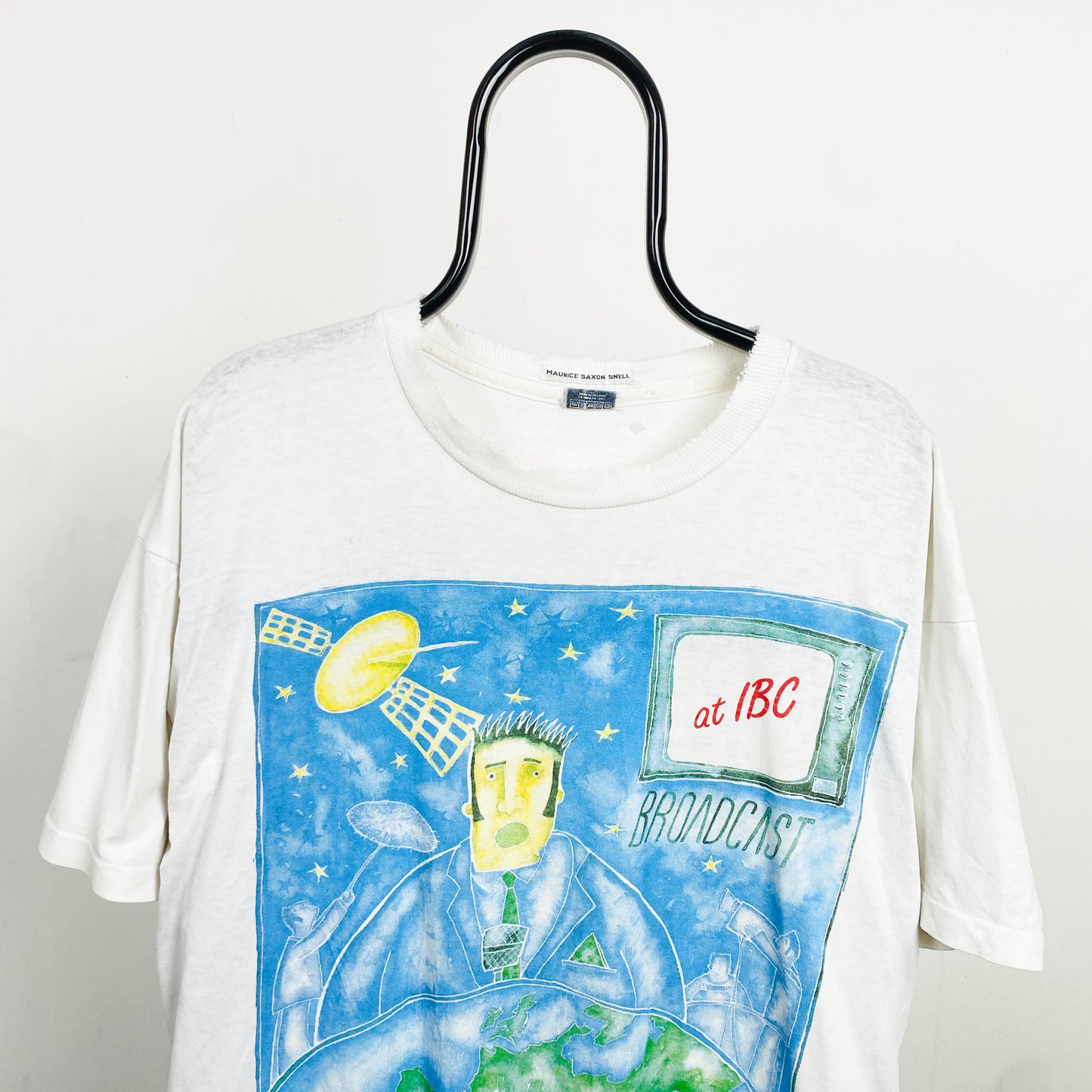 Retro 90s LBC T-Shirt White XL