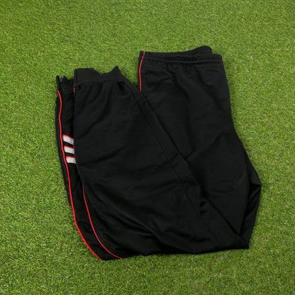 90s Adidas Piping Joggers Black XL