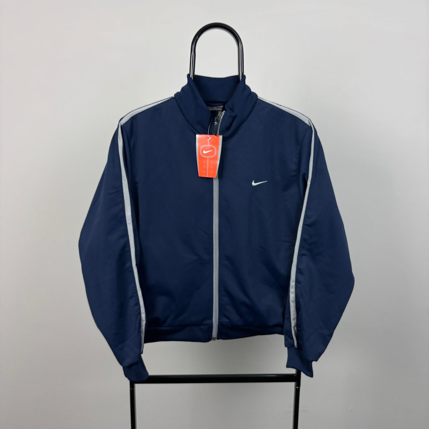 00s Nike Windbreaker Track Jacket Blue XS