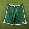00s Nike Nylon Basketball Shorts Green Medium