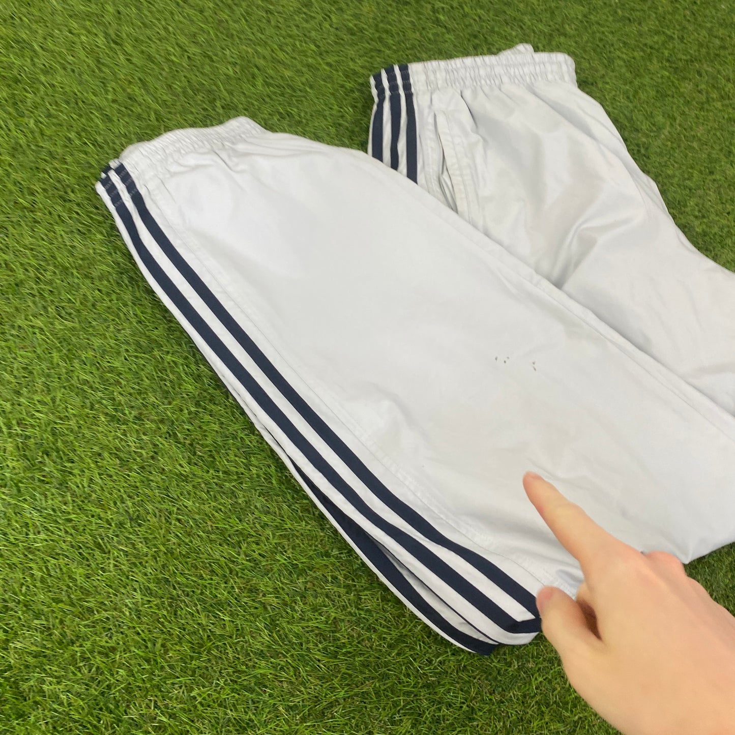 00s Adidas Joggers Grey Medium