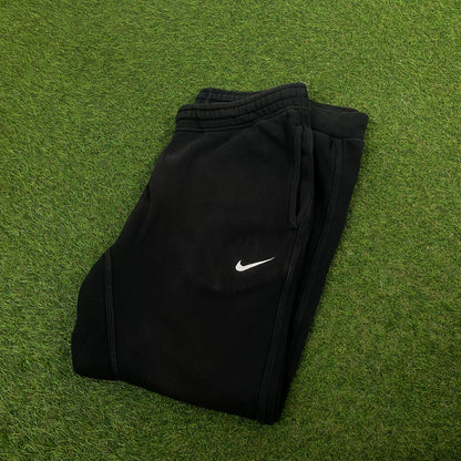 00s Nike Cotton Joggers Black Medium