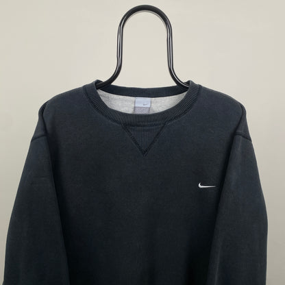 00s Nike Heavyweight Sweatshirt Black Large