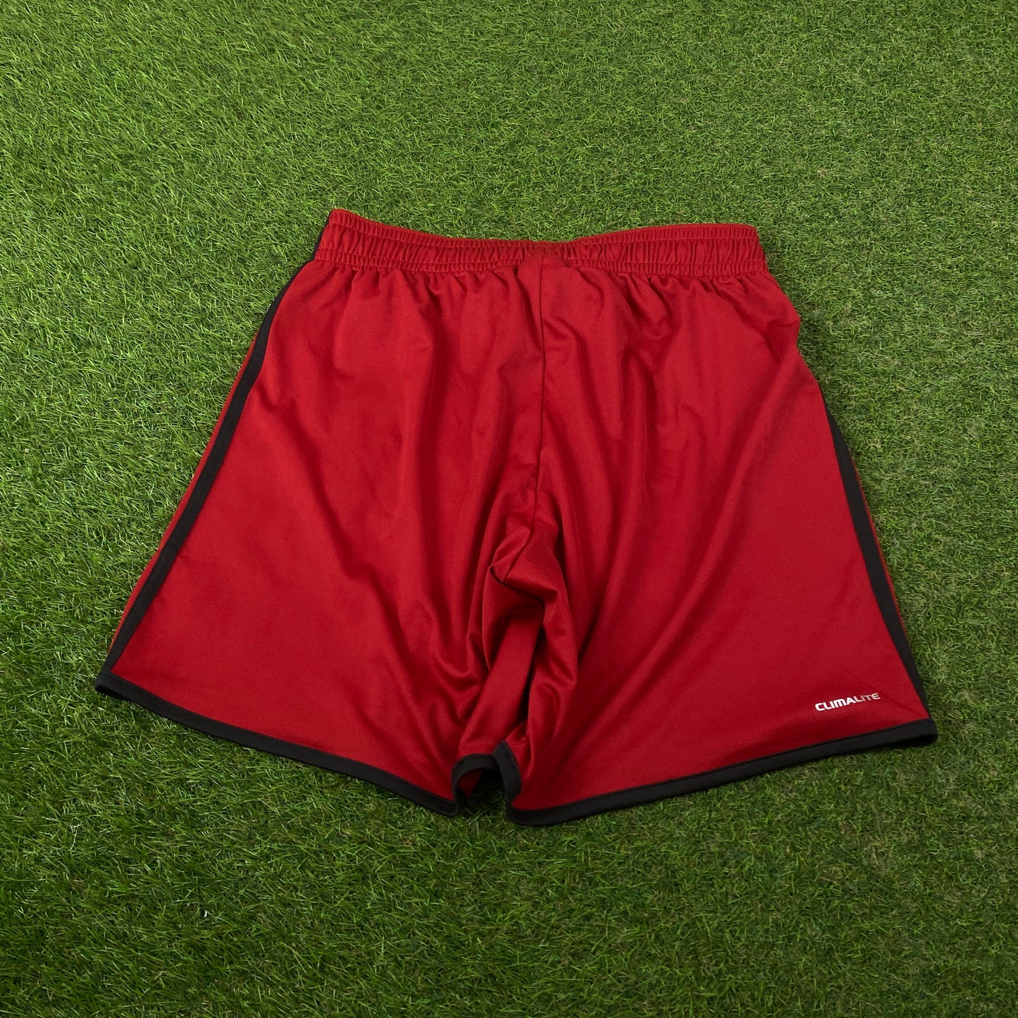 00s Adidas Basketball Shorts Red Medium