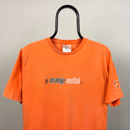 90s Nike Netherlands T-Shirt Orange Medium