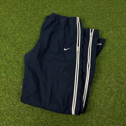 00s Nike Piping Joggers Blue Large