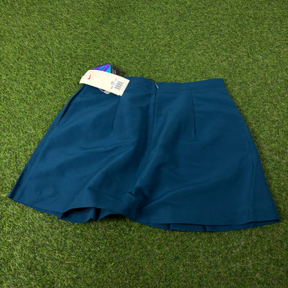 90s Nike Challenge Court Tennis Skirt Blue Large