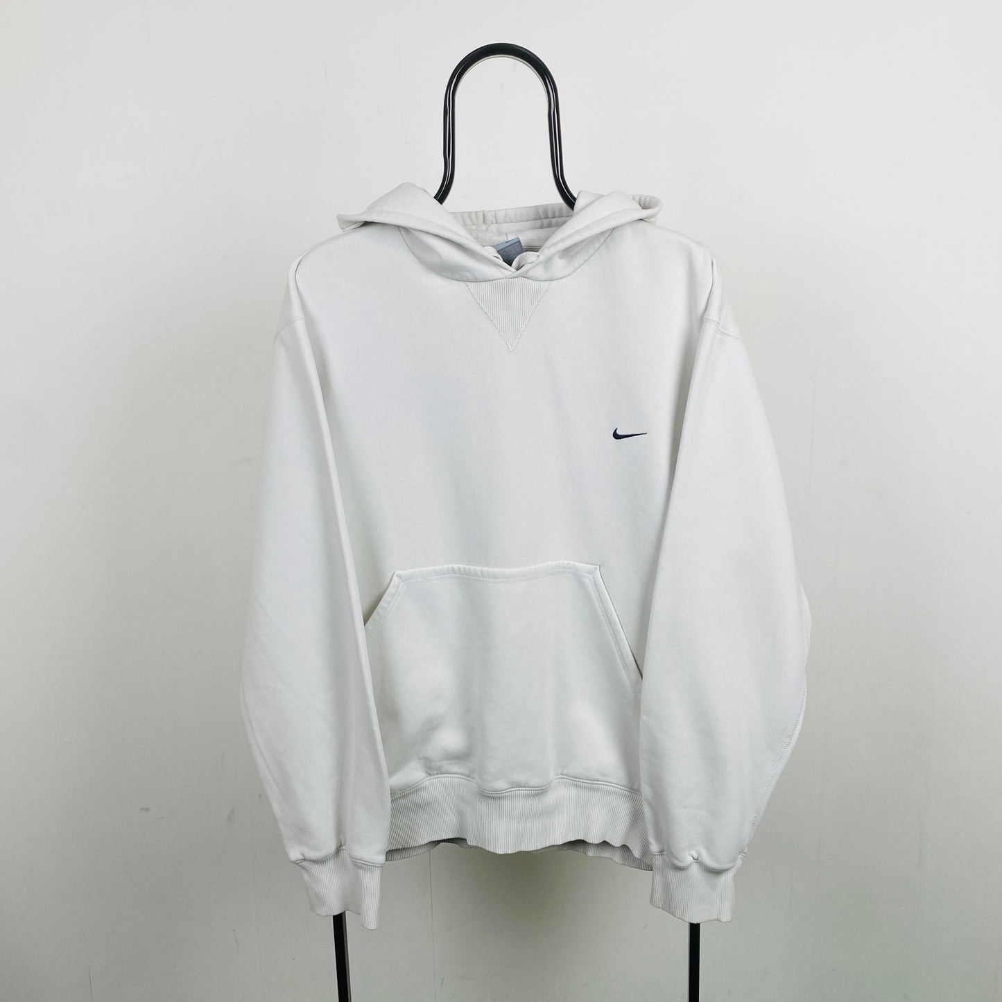 00s Nike Heavyweight Hoodie White XL