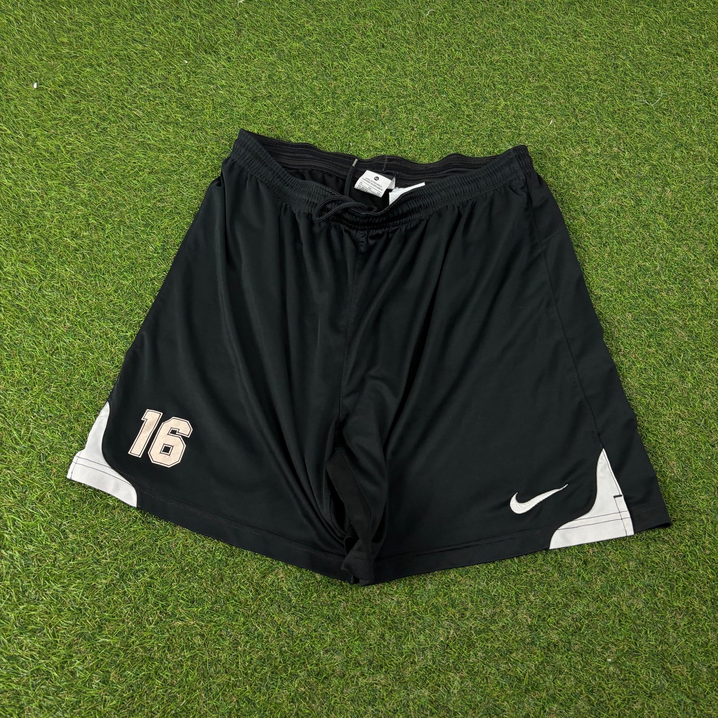 90s Nike Football Shorts Black XL