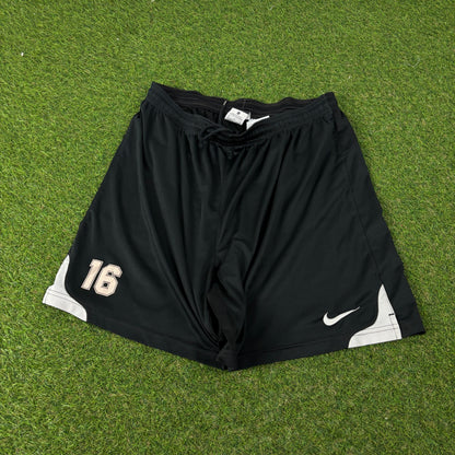 90s Nike Football Shorts Black XL