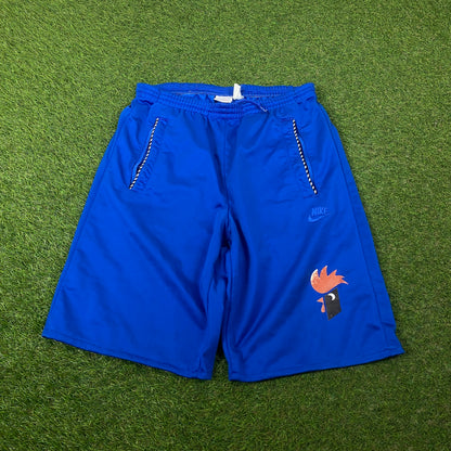 90s Nike Basketball Shorts Blue Small
