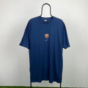 90s Nike Barcelona T-Shirt Blue XXL