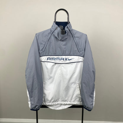 00s Nike Air Max Windbreaker Jacket Grey Small