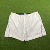 00s Nike Piping Shorts White Medium