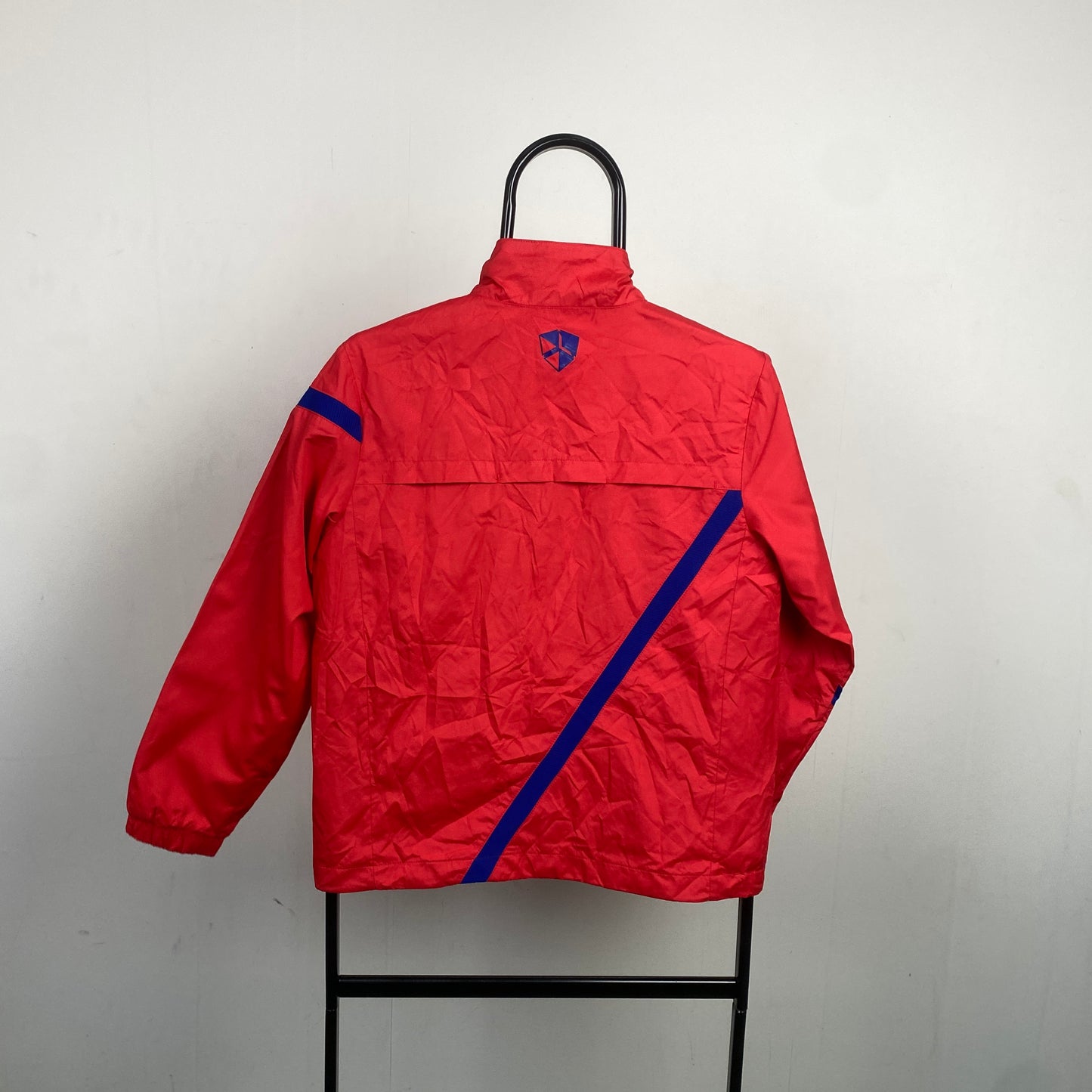 00s Nike Athletico Madrid Windbreaker Jacket Red XS