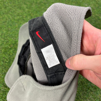00s Nike Fleece Ear Flap Hat Sage Green