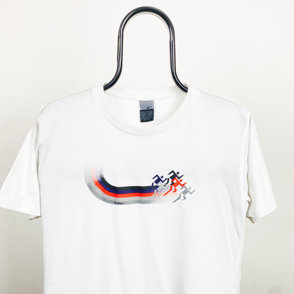 00s Nike Dri-Fit Running T-Shirt White Small