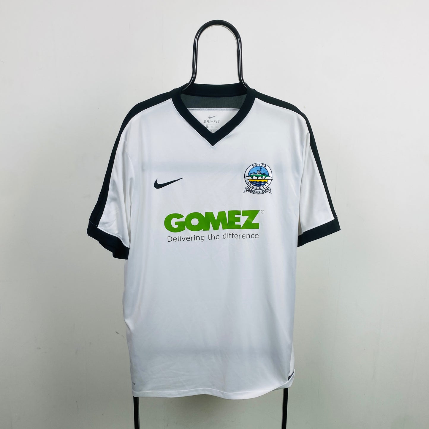 00s Nike Dover Athletic Football Shirt T-Shirt White XXL