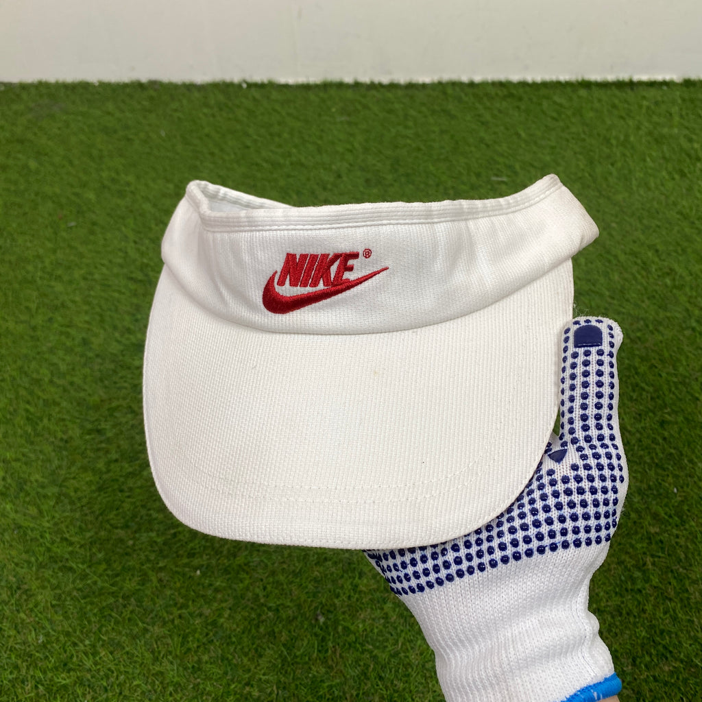 00s Nike Golf Visor Hat White
