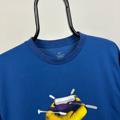 90s Nike ACG Cruise Boat T-Shirt Blue Large