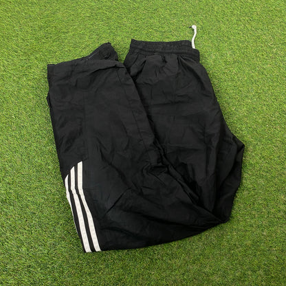 00s Adidas Piping Joggers Black Medium