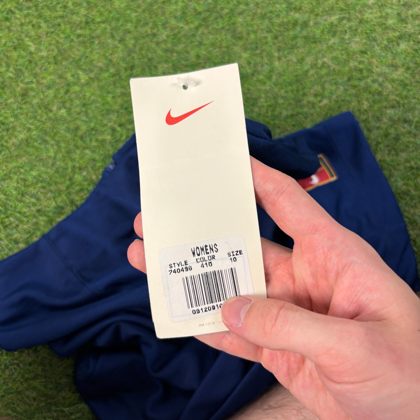 90s Nike Challenge Court Tennis Skirt Blue Medium