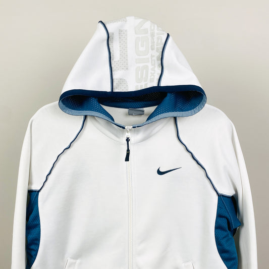 00s Nike Air Max Hoodie White Small