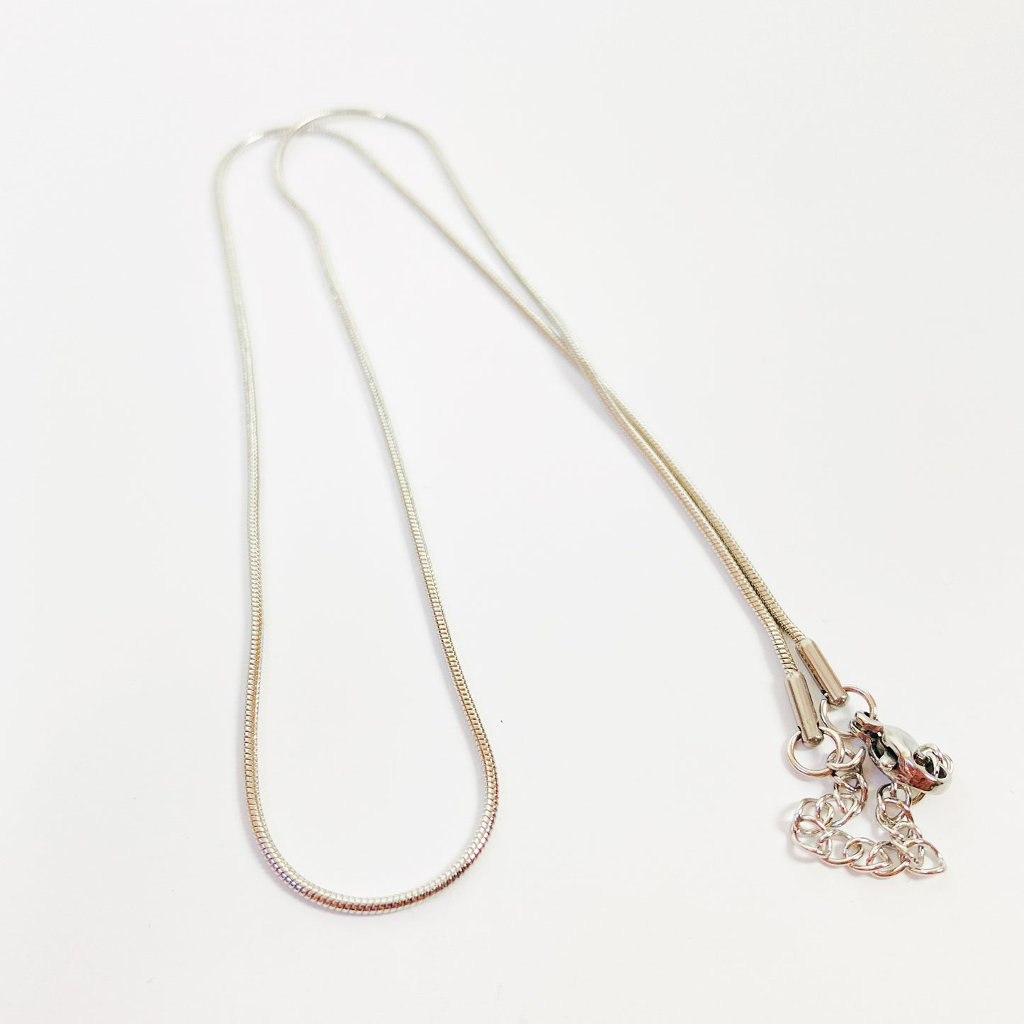 Retro Link Necklace Chain Silver