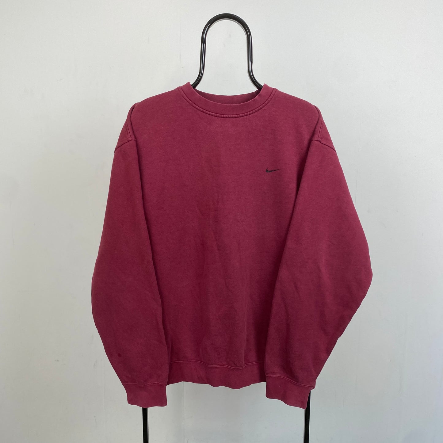 90s Nike Staff Sweatshirt Red Large