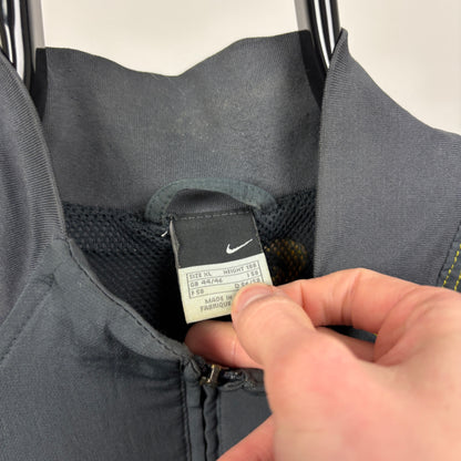 00s Nike T90 Windbreaker Jacket Grey XL