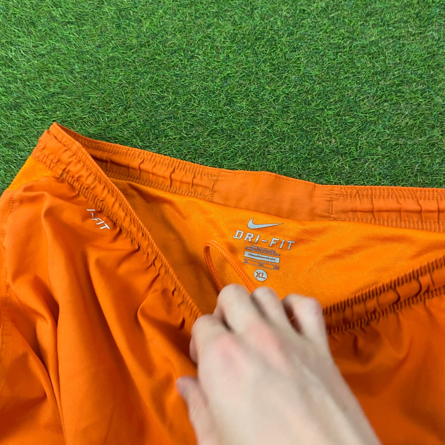 00s Nike Netherlands Football Shorts Orange XL